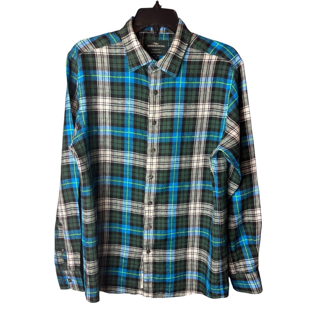 Rodd & Gunn Line Button up Shirt Blue M